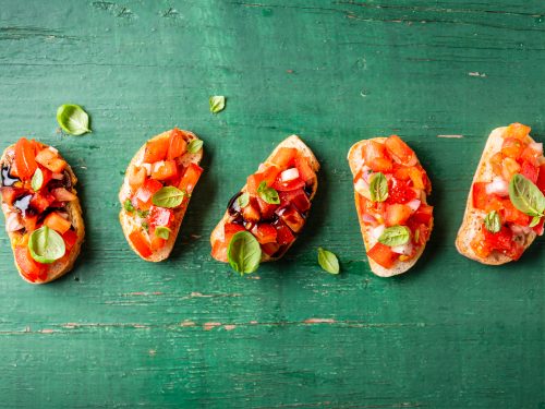 Italian bruschetta