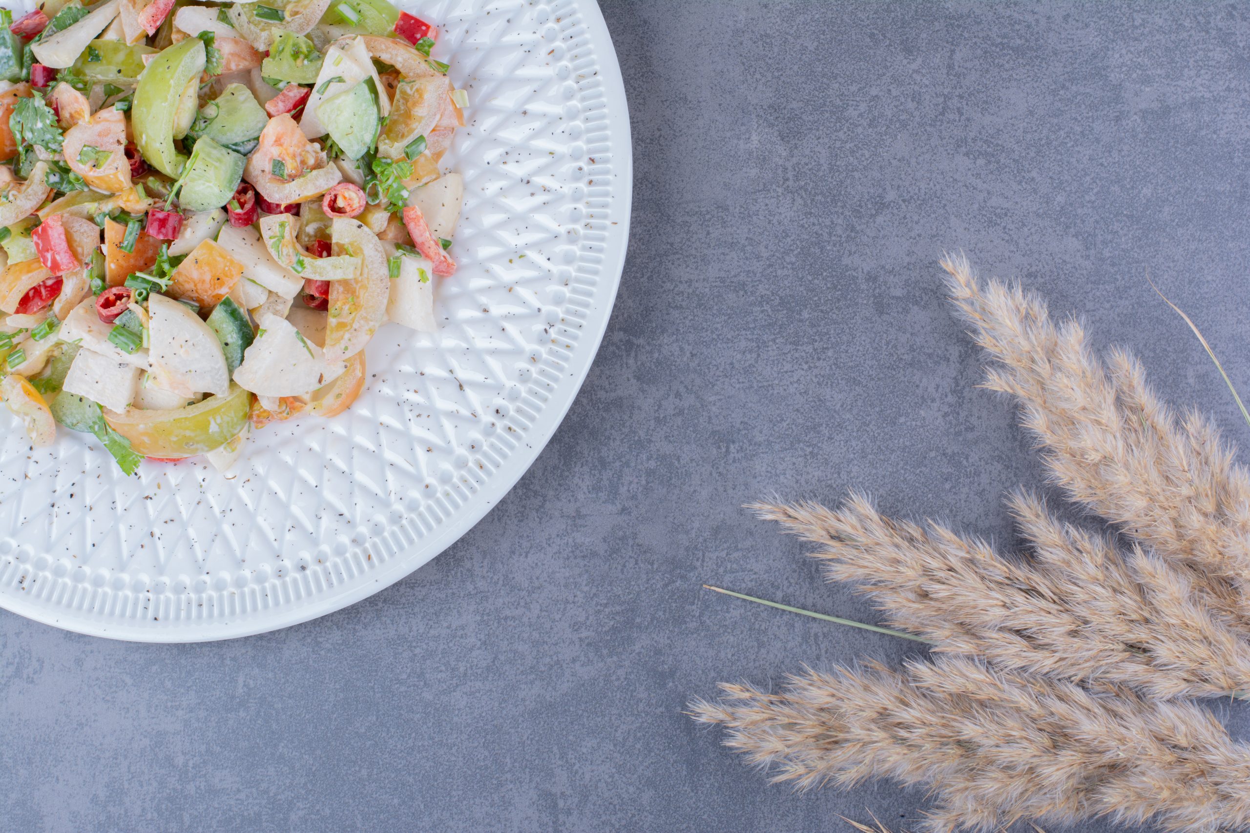 Arugula salad with Pastell